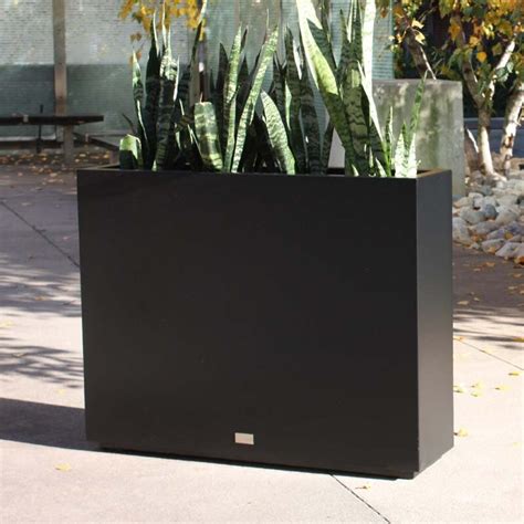 metallic series galvanized steel planter box veradek stores|Metallic Series Galvanized Steel Planter Box .